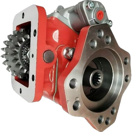 Power take-off assembly compatible with Allison and Eaton Fuller transmissions